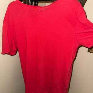 All Saints Men’s Red T-Shirt